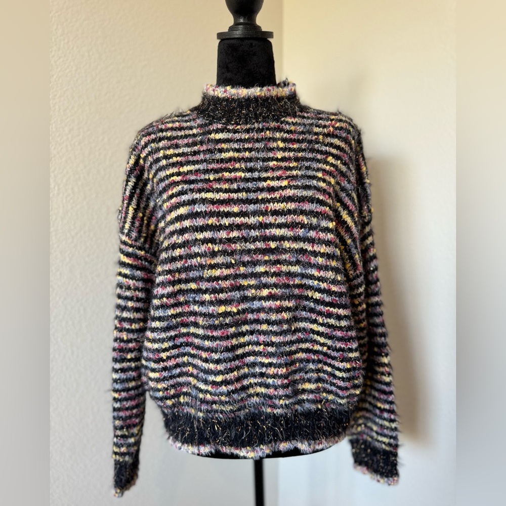 NWOT Raga Multi Color Sweater, Medium